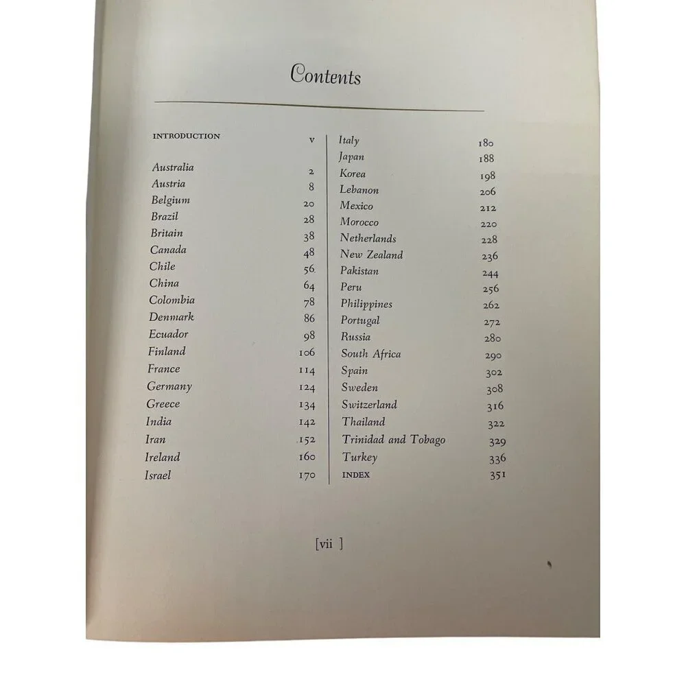 The Embassy Cookbook by Allison Williams 1966 Hardcover 1st Edition‎